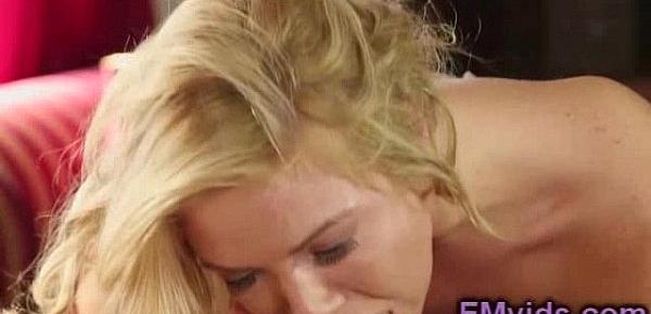  Katerina Kay sucking big cock after masage